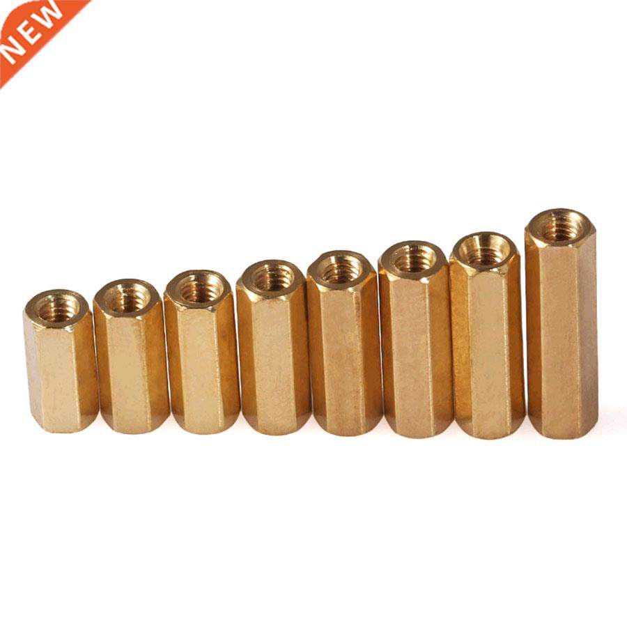 Female Female Hex Head Brass Spacing Screws M3/M4*L Threaded