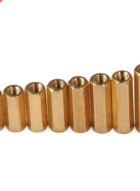 Female Female Hex Head Brass Spacing Screws M3/M4*L Threaded