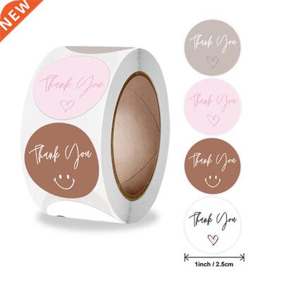 100-500pcs Round Thank You Stickers for Envelope Seal Labels