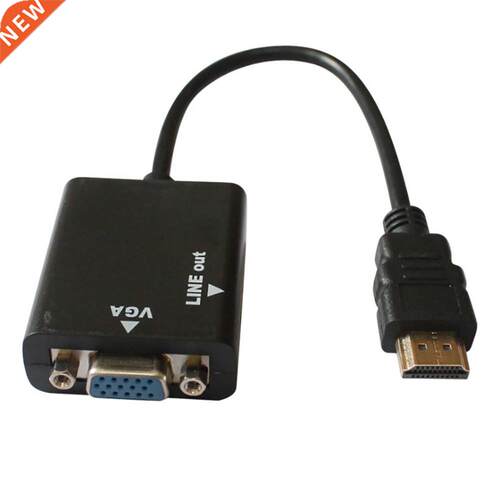 HDMI To VGA With Audio + Mini/ Micro HDMI To HDMI Cable Adap
