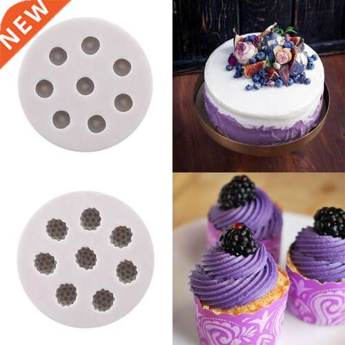 Silicone Mold 3D Raspberry/Blueberry Shape Cake Decorating M
