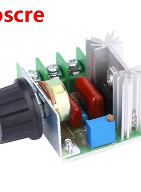 2Pcs AC 220V 2000W SCR Electronic Voltage Regulator Motor Sp