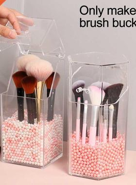 Transpent Acrylic Cosmetic Organizer Makeup Brush Containe