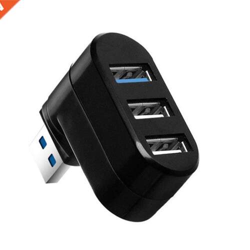 Mini 3 Ports USB 3.0 Hub High Speed Data Transfer Splitter B