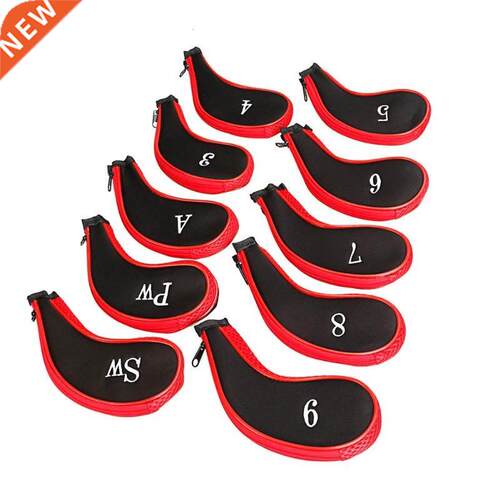 10pcs Golf Clubs putter cover head ron Set Putter Headcover