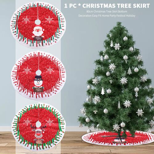 80cm Easy Fit DIY Festival Cloth Bottom Decoration Soft Reus