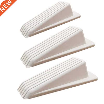 Classic Rubber Door Stopper Wedge Sturdy and Stackable Door