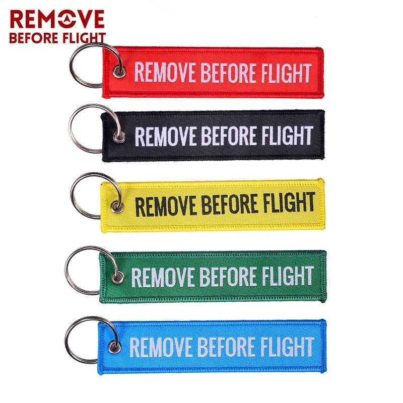 3 PCS/LOT Remove Before Flight Woven Key Tag Special Luggage