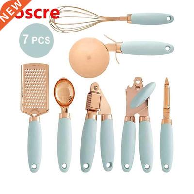 7 Pcs Kitchen Gadget Set Multifunction Kitchen Tools Copper