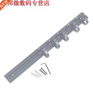 Wandmontage 5 Platte Hoofd Haken Coat Handdoek Hoed Rack Sil