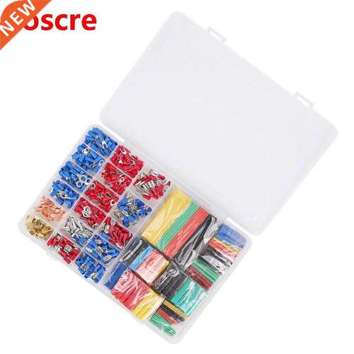 678Pcs Crimping Terminal Shrink Tubing Set Cold Pressed Tool
