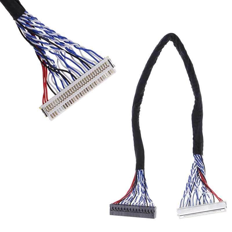 1 Pc x LVDS Cale 8 it LVDS Cale FIX-30 Pin 2ch 适用于 17