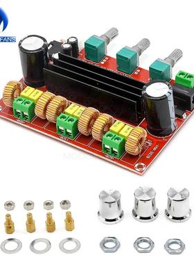 2*50W+100W Bluetooth 5.0 dual TPA116D2 Power Subwoofer Amp