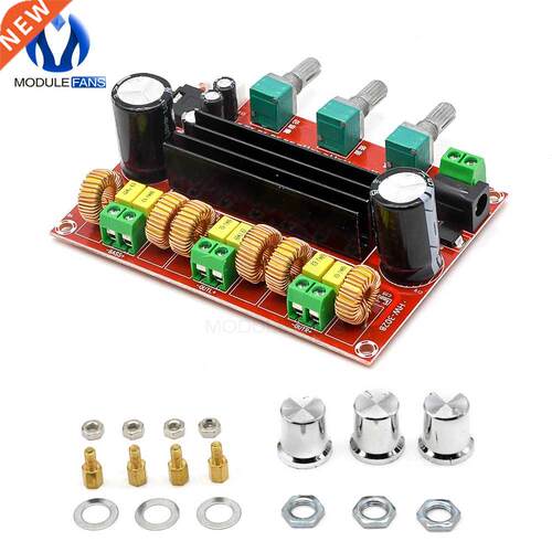 2*50W+100W Bluetooth 5.0 dual TPA116D2 Power Subwoofer Amp