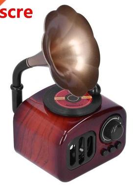 Miniatures Gramophone Music Box Plastic Originality Decorati