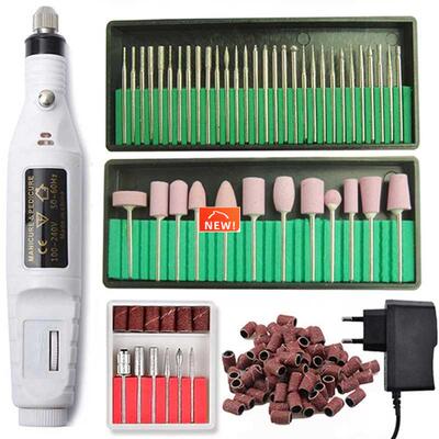 Electric Nail Drill Machine Pedicure Manicure Drill Set