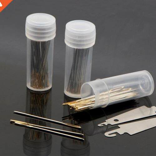 New Hot 0PCS Cross Stitch Needle Gold Tail Needle Blunt Emb