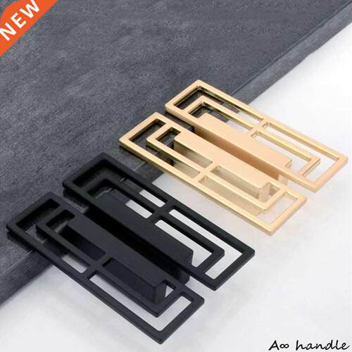 Chinese Style Zinc Alloy Handles Golden Black Handle Drawer