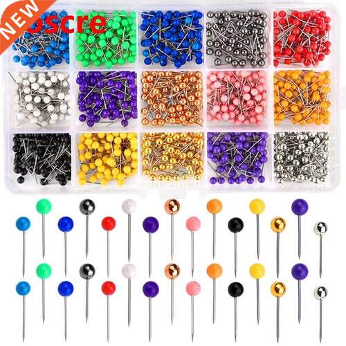 Thumbtack Map Tacks Wall Pin Round Head Tack with Steel Poi