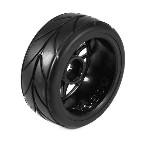 4PCS Rubber RC Racing Tires Car On Road Wheel Rim Fit 适用于