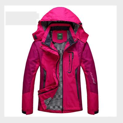 Men Women Spring Autumn Outdoor Hiking Jackets Waterproof Wi
