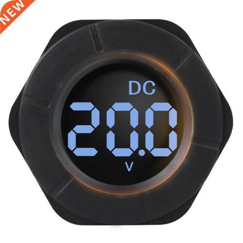Voltage Meter Round Digital LCD Display DC0-300V Voltmeter C