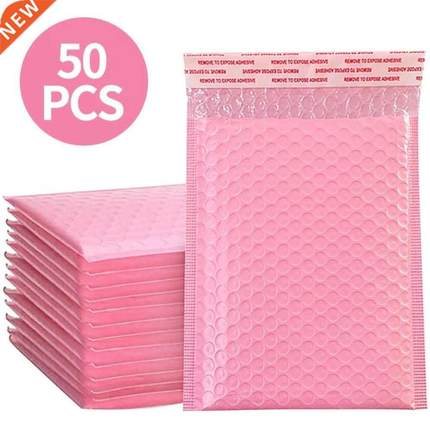 50PCS Bubble Mailers Padded Envelopes Lined Poly Mailer 5 Si