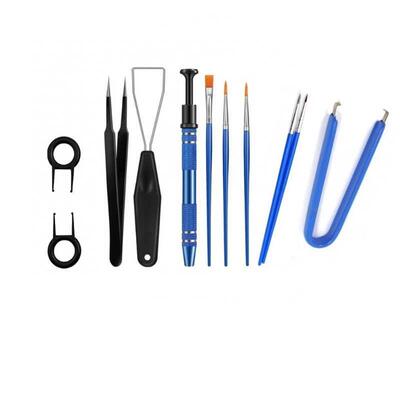 Lubricating Brush Tool Kit IC Chip Extractor Gripper Electro