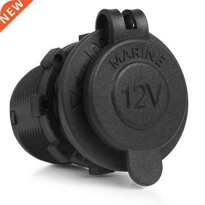 12V Waterproof Car Cigarette Lighter Socket Auto Boat Motorc