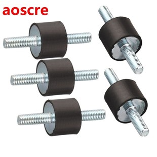 5pcs New 15*20mm M6 Anti Vibration Rubber Mounts Isolators