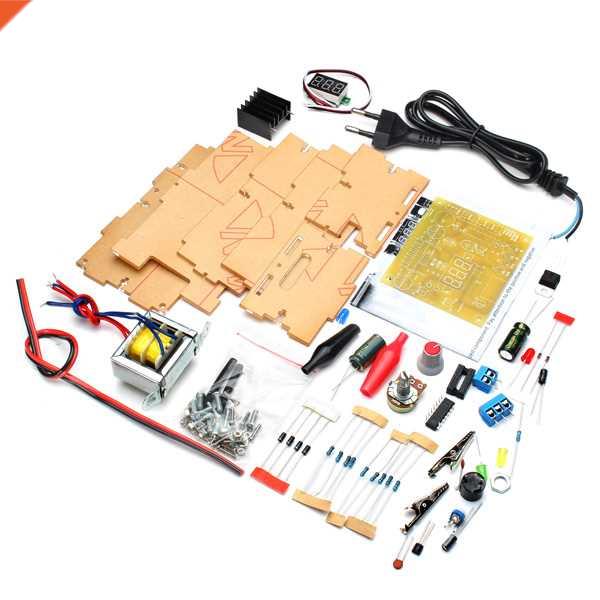 EU Plug 220V DIY LM17 Voltage Power Supply Module Kit With