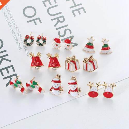 New Christmas Earring Pendant Christmas Decoration For Home