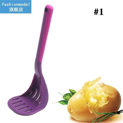1pc Food Masher Portable Multifunctional Potato Masher Kitch