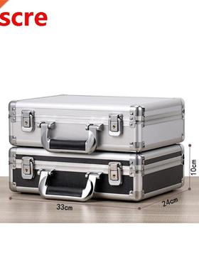 330*240*100mm Portable Box Aluminum Alloy Toolbox Document I
