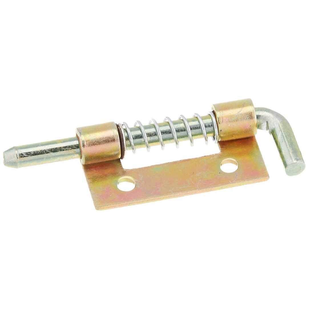 10 Pcs Loaded Left Hand Fixed Security Barrel Bolt Latch