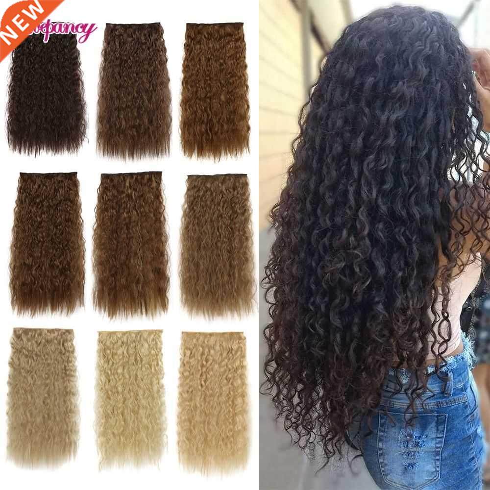 Lovepancy Synthetic Clip In Curly Hair Extensions One Piece