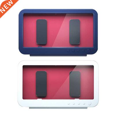 Wall Mount Phone Holder Bathroom Case Mount Shelf, Mirror B