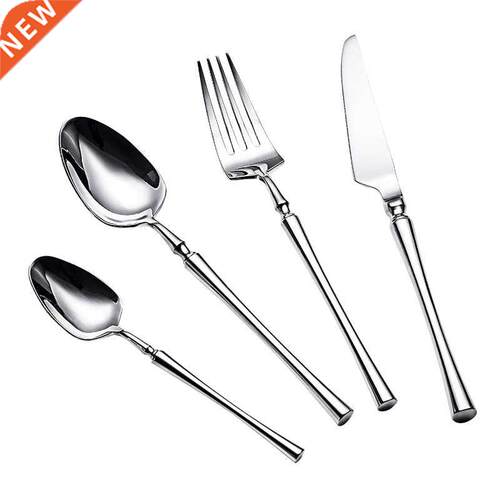 24pcs/lot Korean Food Portable Cutlery 304 Stanless Steel T