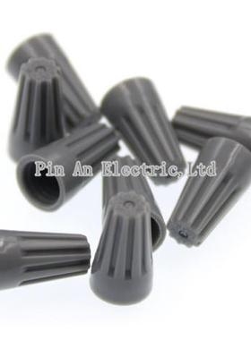 100pcs, P1, Gray , sprng type thread pressng cap, closed t