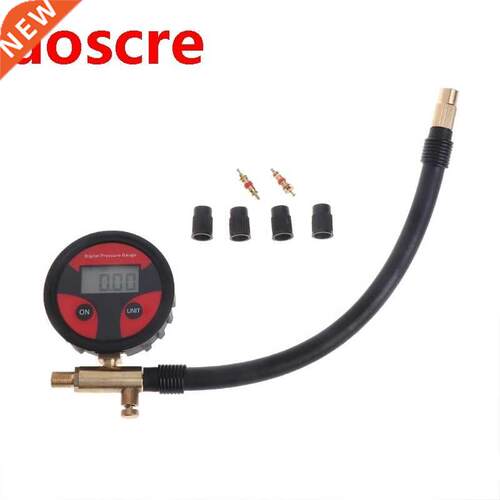 0-200PS Dgtal Tyre Tre Ar Pressure Gauge LCD Manometer