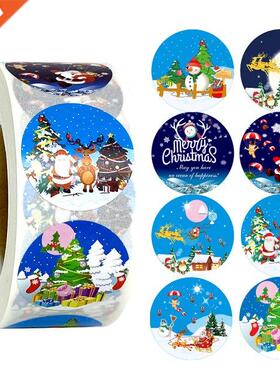 PY 2 Gift Sealing Stickers Christmas Stickers Christmas Cand