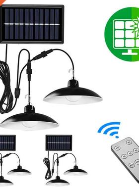 Solar Pendant Lght Outdoor ndoor Solar Lamps Chandeler Ca