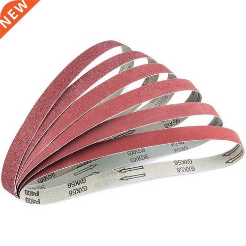 24 PCS 1X 30 Inch Aluminum Oxide Sanding Belts Assorted Sand