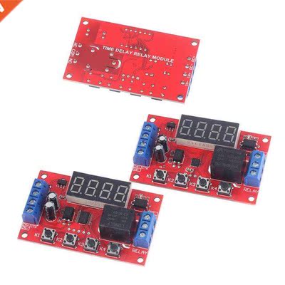 DC 5V 12V 24V justable Time Delay Relay Module LED Digital