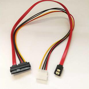SFF-8482 SAS 29P 29pin to SATA with IED 4pin Power supply co
