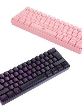 Keyboard Phone Tablet Wireless 61 Keys RGB 2.4G Keyboard Wir