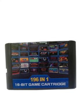 10 pcs a lot Hight quality 196 in 1 games cards cartridge 16