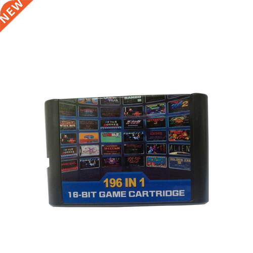 10 pcs a lot Hight quality 196 in 1 games cards cartridge 16
