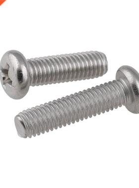 304 electrical switch socket panel mounting screws round hea