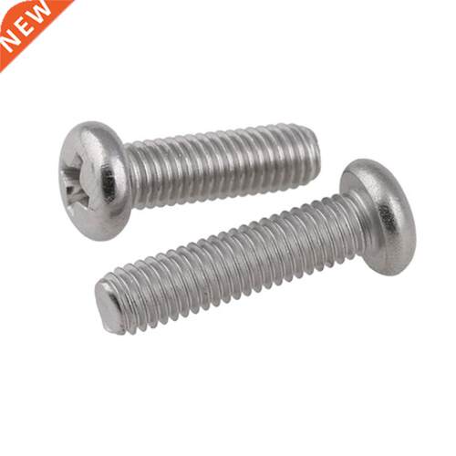 304 electrical switch socket panel mounting screws round hea